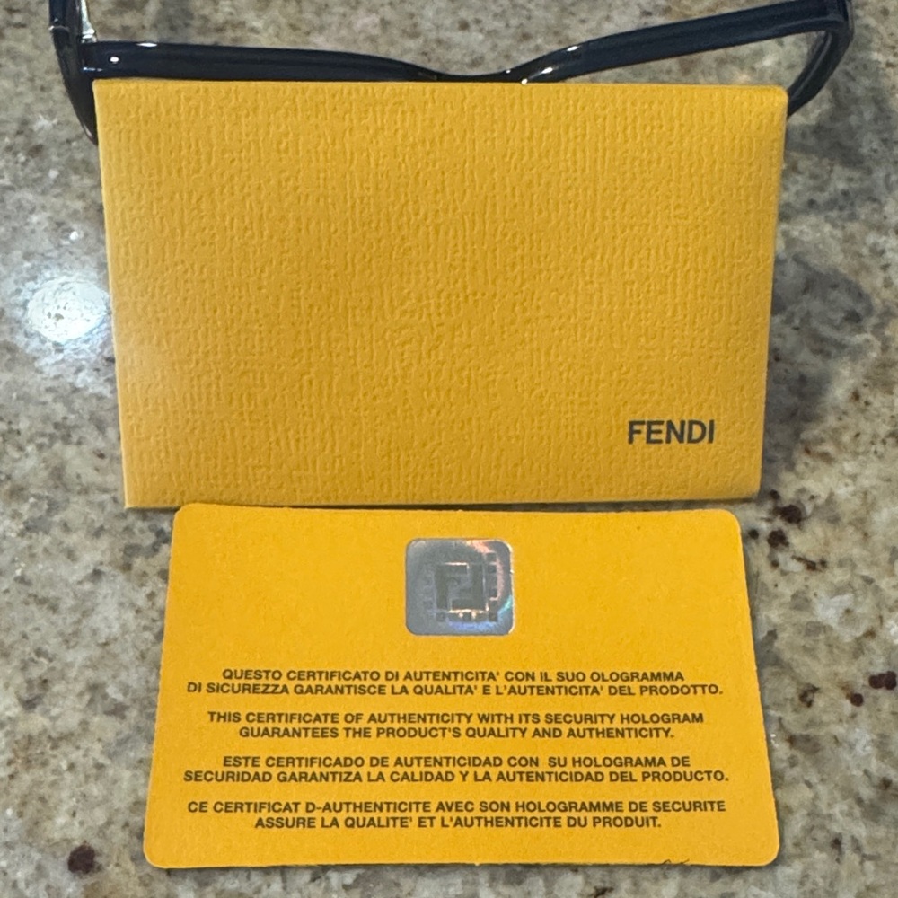 Fendi Navy Blue Eyeglasses - Picture 12 of 15